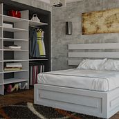 dormitorio gama simple. Un proyecto de Diseño de interiores de mariano neila - 28.10.2016