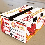 Redbelly. Blood Oranges. PACKAGING. Ein Projekt aus dem Bereich Produktdesign, Grafikdesign und Verpackung von Juan Antonio Brenes - 20.10.2011