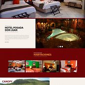Pagina web - Posada de Don Juan. Un projet de Webdesign de Josue Muñoz Echeverría - 02.11.2016