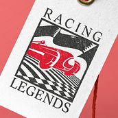Racing Legends. Br, ing, Identit, Art Direction, and Video project by Ramón Nicolás Sabater - 03.05.2016