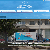 Mudanzas en Zaragoza Euromartínez. Web Design project by Alex Costelo - 11.01.2016