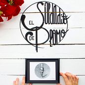 Hand lettering para EL SOLDADITO DE PLOMO. Fine Arts, Calligraph, Design, and Traditional illustration project by Siete - 11.06.2016