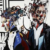 La reconstrucción. Projekt z dziedziny Trad, c i jna ilustracja użytkownika Ana Brown - 06.11.2016