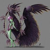 Diseño de personaje - Hedera, Queen Of Roses. Artes plásticas e Ilustração tradicional projeto de Enrique Fortes Enríquez - 07.11.2016