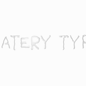 Watery Type. Un progetto di 3D, Graphic design e Tipografia di Andrea Lacueva - 08.11.2016