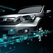 Honda Connect. 3D, Animation, Film, Video, TV, Art Direction, and Motion Graphics project by YARKO FX - 11.09.2016