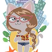 ANIMALITOS IN THE CITY. Een project van Traditionele illustratie van Laure ilustraciones - 09.11.2016