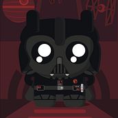Drip "May the force be with you". Character Design, Graphic Design, and Traditional illustration project by Edgar Sedeño - 05.03.2016