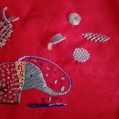 Pequeño trabajo de bordado. . Arte și meșteșuguri de solonecesitaselsol - 11.13.2016