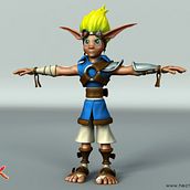 Jak. 3D, Animation, and Character Design project by Hector Lucas - 12.22.2015