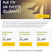 Vueling - Copywriting. Cop, e writing projeto de Aurelio Medina - 16.05.2015