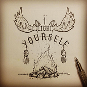 LIght yourself.. Graphic Design, and Traditional illustration project by Pablo Barrera Martinez - 11.17.2016