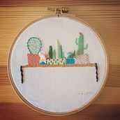 Mi primer bordado!. Arts, and Crafts project by Miriam Baonza - 06.20.2016