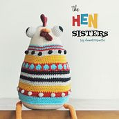 The Hen Sisters. Een project van Craft, Speelgoedontwerp y Ontwerp van personages van Maria Sommer - 27.08.2015