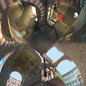 Escher Up&Down Ein Projekt aus dem Bereich 3D von Valerio Viano - 22.11.2016