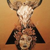 "FLOWERS "   . % LUIS CASTRO tarafından hazırlanan Güzel sanatlar, Tasarım, Editör, al Tasarım, Grafik Tasarım, Geleneksel illüstras, Ve on projesi - 11.25.2016