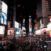 Times Square. Design project by mgadeanavarro - 11.29.2016