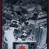 RHCP "throw away your television". Traditional illustration project by Guzman Reolon - 11.28.2016