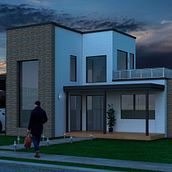 House 3D. 3D, and Architecture project by Daniel Esteban Restrepo Marin - 11.28.2016