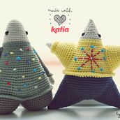 Cris Tree & Bet Star. Een project van Craft y Ontwerp van personages van Maria Sommer - 29.11.2016