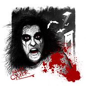 Mr. ALICE COOPER. Traditional illustration project by BEROOUND creativestudio - 11.30.2016