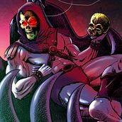 Skeletor Fan Art. Masters of the Universe illustration.. Un progetto di Fumetto e Illustrazione tradizionale di carlos rios esarte - 30.11.2016
