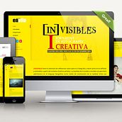 Web Jornadas Fotografía Creativa [IN]VISIBLES. Web Design, Web Development, and Photograph project by Luis Guzmán Rubio - 12.01.2016