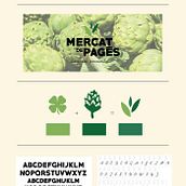 Mercat de pagès. Local i de proximitat.. Design gráfico, Br, ing e Identidade, e Design projeto de Mireia Bogaz - 06.12.2016