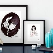 Dibujos en tinta . Un proyecto de Ilustración tradicional y Pintura de Martin Corella - 09.10.2016