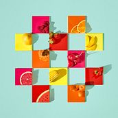 Fruit Tiles. Art Direction, and Photograph project by Paloma Rincón - 11.09.2016