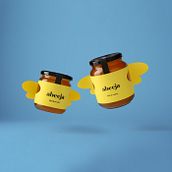 Abeeja. Un proyecto de Br, ing e Identidad, Diseño gráfico y Packaging de Andrés Guerrero - 11.12.2016