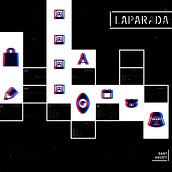 La Parada (Popup place BCN). Een project van Animatie, Grafisch ontwerp,  Infographics, Motion Graphics, Geluidsontwerp y  Video van Sergi Vila - 11.12.2016