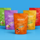 I'm a Nut Ein Projekt aus dem Bereich Br, ing und Identität, Grafikdesign und Verpackung von Mara Rodríguez Rodríguez - 12.12.2016