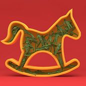Caballo de Troya Ein Projekt aus dem Bereich 3D, Kunstleitung und Design von Sebastian Betancur - 13.12.2016