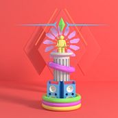 Totems. 3D, Fine Arts, Design, and Traditional illustration project by Sergio García Arribas - 12.13.2016