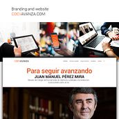 Coev Avanza: branding y web design. Br, ing, Identit, Graphic Design, and Web Design project by Gonzalo Cervelló Rementería - 12.14.2016