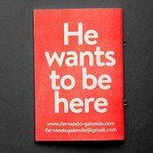 He is not here - Portfolio personal y curriculum vitae, . Art Direction, Editorial Design, and Photograph project by Fernando Galende - 12.16.2016