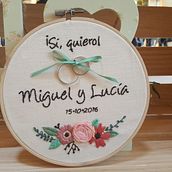Mi primer bordado después del curso. Un proyecto de Artesanía de Lidia Sánchez - 17.12.2016