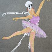 Danzas Macabras. Un projet de Beaux Arts et Illustration traditionnelle de Elvira Miguel Domínguez - 17.12.2016