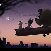 Moon life. Un proyecto de Ilustración tradicional de Isaac Jadraque - 18.12.2016