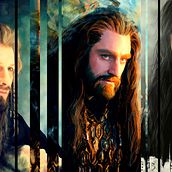 Durin´s Lineage. Traditional illustration project by Alba Palacio - 12.18.2016