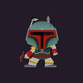 Motion Boba Fett’s Dance. Un proyecto de Animación y Diseño de Noelia Muñoz - 22.12.2016