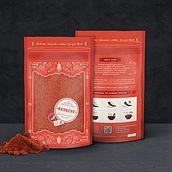 Ethiopian Spices . Br, ing și identitate, Ilustrație tradițională, Ambalaje, Design grafic și Tipografie de Beatrice Menis - 12.25.2016