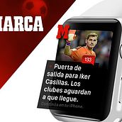 Apple watch UI | Marca. Art Direction, Graphic Design, Interactive Design, and UX / UI project by Ana Rebeca Pérez - 09.25.2016