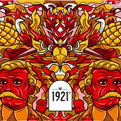 Tequila 1921. Br, ing, Identit, Art Direction, Product Design, and Traditional illustration project by Jesús Mosqueda - 12.25.2016