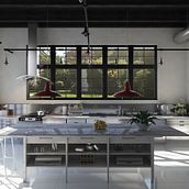 Daylight Living. 3D, Animation, Architecture, Interior Architecture, Design, Lighting Design, Interior Design, Furniture Design, Making, Photograph, Traditional illustration, Infographics, L, scape Architecture, Photograph, and Post-production project by Jonatan Clavo - 12.27.2016