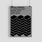 BRUTAL CONCRETE. Een project van Grafisch ontwerp van David O. Zurita - 22.11.2016