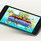Pixel Gamers Videogame Logo Ein Projekt aus dem Bereich Br, ing und Identität, Design, Spieldesign, Verlagsdesign, Grafikdesign, Marketing, Naming und Werbung von Irene Mayorga - 05.01.2017