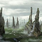 Mi Proyecto del curso: Matte Painting: creando mundos fotorrealistas. Projekt z dziedziny  Sztuki piękne użytkownika drita9 - 08.01.2017