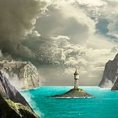 Mi Proyecto del curso: Matte Painting: creando mundos fotorrealistas. Graphic Design project by Jordi Bertrán - 01.09.2017